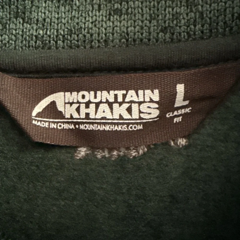Mountain Khakis Mens Fleece Vest Size Large
